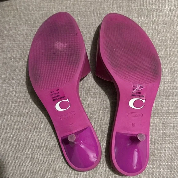 Coach Y2K Jelly Kitten Heels - Picture 4 of 4